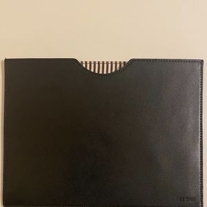 Jack Spade Black Leather Sleeve